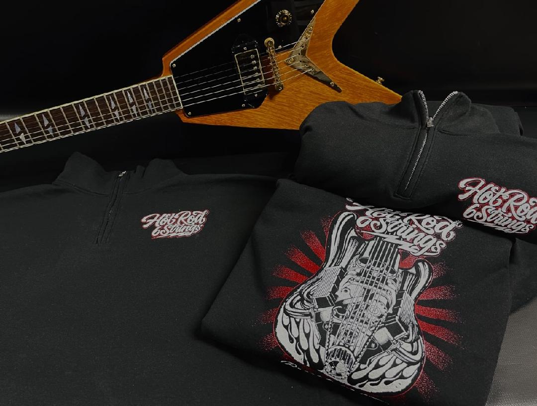 Hot Rod - Quater Zip Sweater