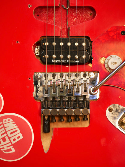 Tatalias Frankie Partscaster - Red Distressed