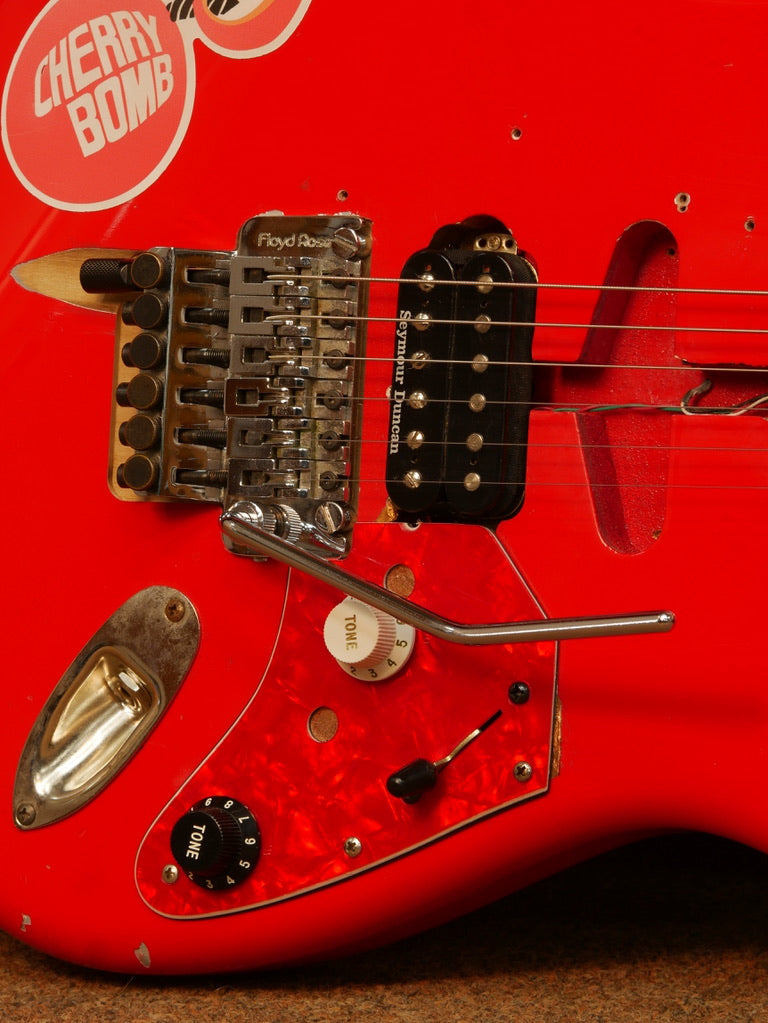 Tatalias Frankie Partscaster - Red Distressed