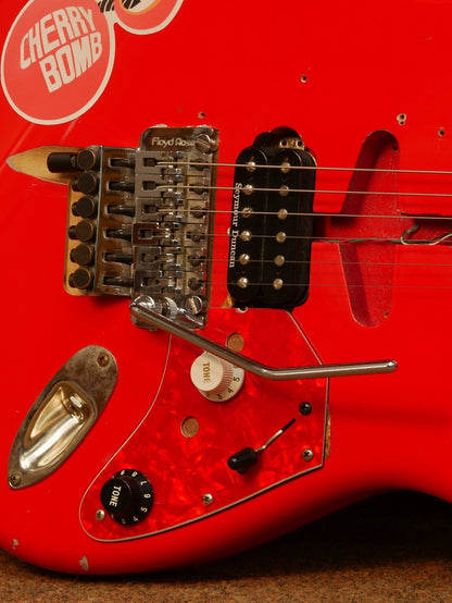 Tatalias Frankie Partscaster - Red Distressed