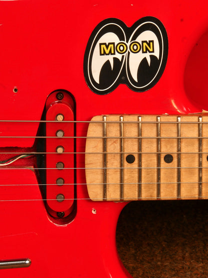 Tatalias Frankie Partscaster - Red Distressed