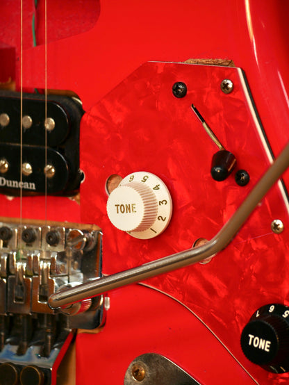 Tatalias Frankie Partscaster - Red Distressed