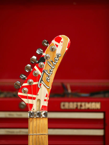 Tatalias Frankie Partscaster - Red Distressed