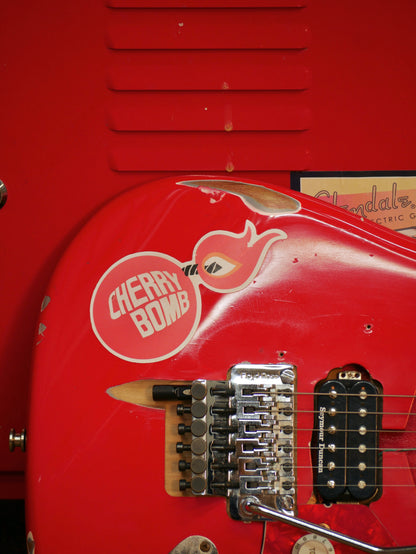 Tatalias Frankie Partscaster - Red Distressed